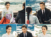 '미스터 션샤인' 이병헌-김태리, 나룻배 동석..복면 비밀 밝혀지나?