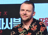 [BZ포토] 사이먼 페그, 두 번째 내한 '여유로운 표정