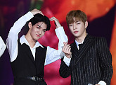 [BZ포토] 워너원 배진영-강다니엘, 어마어마한 비주얼