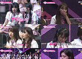 ‘프로듀스48’ 두 번째 순위 발표, 좁아진 문…'30명 생존'