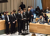 “러브 유어셀프” 방탄소년단, 韓 가수 최초 유엔 정기총회 연설