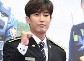 [BZ포토] '시골경찰4' 강경준, 병아리 순경 '잘 해볼게요!'