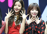[BZ포토] 아이즈원 장원영-미야와키 사쿠라, '프듀48'에서 완성시킨 센터 미모