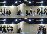 구구단, 크롭디X칼군무 '파워 섹시美' 안무 연습 영상 공개