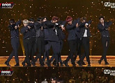 바지 찢어진 워너원 라이관린, '2018 MAMA' 무대 퍼펙트 '프로'