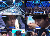 '프로듀스X101' 첫 순위 발표식...김요한X김우석, 직캠 영상 100만 뷰