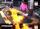 '슈퍼맨이 돌아왔다' 건후ㆍ나은, 장작에 불쇼까지…화끈한 철판삼겹살에 반했다