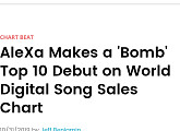 알렉사, 1st 싱글 ‘Bomb’ 빌보드 진입 "음악이 언어를 넘어설 수 있다"