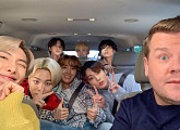 방탄소년단, ‘제임스 코든쇼’ 인기 코너 ‘카풀 카라오케’ 출연
