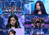 아이즈원, '엠카'서 '피에스타'로 1위…"응원해주는 위즈원에 감사해"