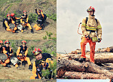 '포레스트' 박해진, 미령 119특수구조대팀 훈훈한 B컷 현장사진 공개
