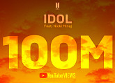 방탄소년단, 니키 미나즈 피처링 ‘IDOL’ 뮤직비디오 1억뷰 돌파