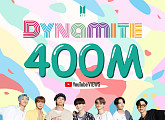 방탄소년단, ‘Dynamite’, 뮤직비디오 조회수 4억뷰 돌파 ‘기록 대행진’