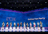 아이즈원, 온라인 팬파티 성료…전 세계 위즈원과 행복한 시간