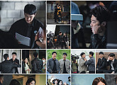 '마우스' 이승기ㆍ이희준ㆍ박주현ㆍ경수진, 현장 비하인드 컷 공개