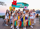 트와이스, 신곡 'Alcohol-Free' MV 비하인드 컷 공개 '눈부신 비주얼'