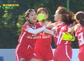 송해나ㆍ아이린, 나이 잊은 활약에도 'FC 구척장신' 경기 종료 직전 실점…승부차기