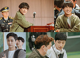 '경찰수업' 차태현ㆍ진영ㆍ정수정, 현장 분위기 환하게 밝히는 미소
