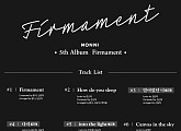 '22일 컴백' 밴드 몽니, 정규 5집 ‘Firmament’ 트랙리스트 공개