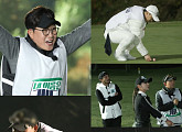 '내 이름은 캐디' 하기원, 비닐도 뜯지 않은 새 클럽으로 골프 친 사연은?
