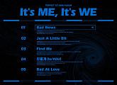 템페스트, 'It's ME, It's WE' 트랙리스트 공개…타이틀곡은 'Bad News'