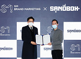 [비즈 스톡] SM브랜드마케팅, 메타버스 플랫폼 더 샌드박스와 파트너십 체결