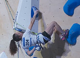 '작전타임' 김자인, 국가대표 선발전 볼더링 준결승서 난관…나이 35세 클라이밍 선수
