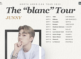 주니, 9월 첫 미주 투어 'The blanc tour' 개최 '기대감 UP'