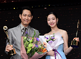 [종합] 이정재ㆍ김고은, 제1회 청룡 시리즈 어워즈 주연상…작품상 'D.P.'ㆍ'환승연애'