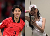 모델 지민주, '월드컵 스타' 조규성 여자친구? 소속사 열애설 부인