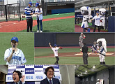 오나라, '최강야구' 시즌2 멤버 응원 위해 충암고 1차전 시구…나이 잊은 열정 과시