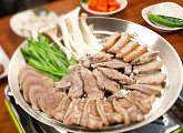 곽범, 속초 아바이 순대 타운 순대국밥 식당ㆍ돼지 앞다리살 구이 맛집 출격(고기서만나)