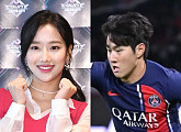 이나은 측, PSG 이강인과 열애설 부인 "지인 사이"