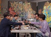 박신양, 장수원ㆍ이진호ㆍ조수빈ㆍ안현배 작업실 초대…나이 초월한 우정 근황 토크 (4인용식탁)