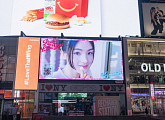 규빈, 美 뉴욕 타임스퀘어 전광판 등장 '독보적 행보'