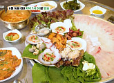 '백반기행' 삼척 밥상…이상엽과 해물모듬 쟁반회ㆍ칼국수 & 오징어볶음 맛집ㆍ곰치국 & 가자미회 한 상 식당 찾는다