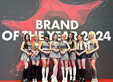 유니스, '2024 올해의 브랜드 대상' 女 아이돌 신인 부문 수상 "의미 있는 상 감사"