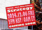 트와이스, 12월 6일 미니 14집 'STRATEGY' 발매…종횡무진 맹활약 예고