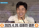 김종민, 결혼식 날짜 공개 "4월 20일 오후 6시"