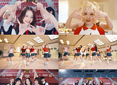 유니스, 'SWICY' 퍼포먼스 완벽 군무…숏폼 열풍 이끈다