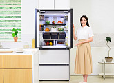 삼성전자, '키친핏 맥스' 디자인 적용 김치냉장고 출시