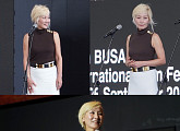 이혜영, '부산국제영화제' 빛낸 독보적 아우라