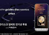 '골든디스크 업비트 인기상' 투표 22일 스타트