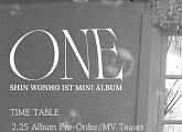 신원호, 첫 솔로 앨범 'ONE' 티저 공개…셀프 프로듀싱 도전