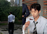 임영웅, 축구공 백팩 메고 뉴욕 여행
