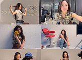 김설현, 화보 현장 브이로그 공개…프로美 발산