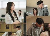 '너에게 다이브' 김지연·박서함, 사심 듬뿍 키스신 코칭