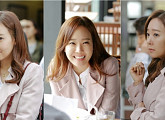 '아이가 다섯' 소유진, 촬영장 밝히는 청순 미모