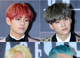 [BZ포토] 방탄소년단, 머리가 '불타오르네'…형형색색 '여심' 스틸러