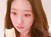 아이오아이 정채연 “바나나 넌 정말, 과일 사랑”